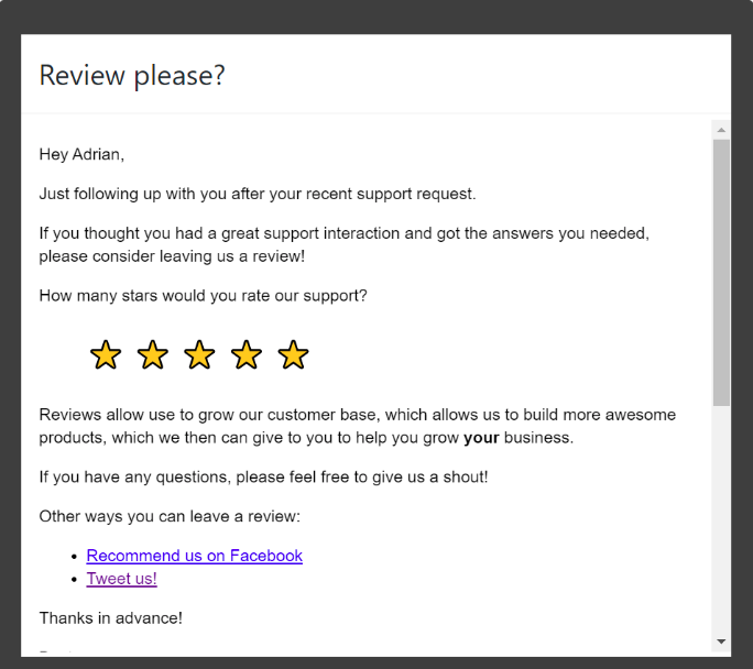 how to get more 5-star reviews